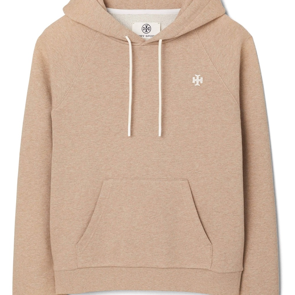 Tory Burch Raglan French Terry Hoodie Size Small